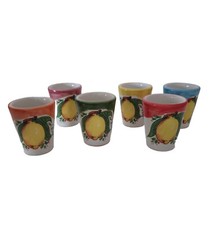 Bicchierini liquore limoncello - bicchierini,