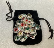 RETIRED Swarovski 1999-2001 Society Member Renewal Gift-Mini Daisies/Marguerites