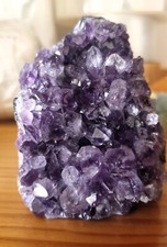 MINERALE AMETISTA URUGUAY NATURALE COLLEZIONE - cod. 27 - Gr. 240-Legg.Descriz.