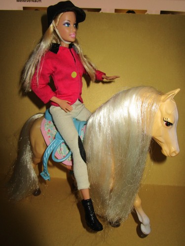 Bz30 barbie cavallo con - cavallo,