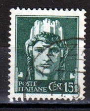 ITALIA REGNO 1929 serie IMPERIALE  cent. 15 USATO