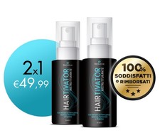 Hairtivator ® Spray 2X1 Originale Anticaduta Extra Forte per infoltire i Capelli