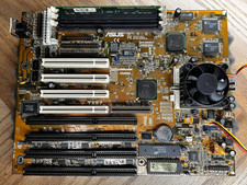 ASUS TX97 Motherboard — Pentium MMX 166 MHz + 16 MB RAM — USB MIR Expansion Card