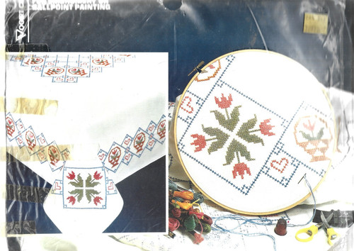 Kit tovaglia cesto fiori - di,