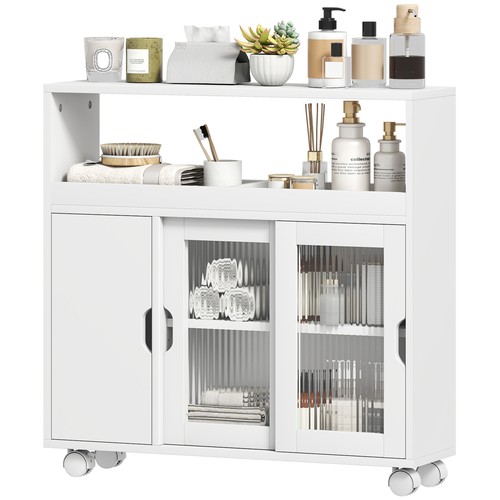 Homcom mobiletto bagno slim - homcom,