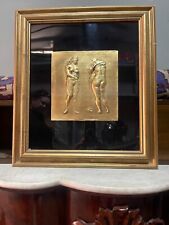 Bassorilievo Argento 925 in oro LE BAGNANTI di Pietro Annigoni 1978, Tiratura...