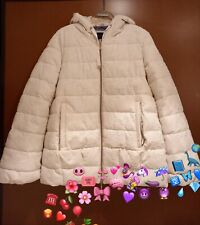 Piumino Donna Geox Panna Taglia 42