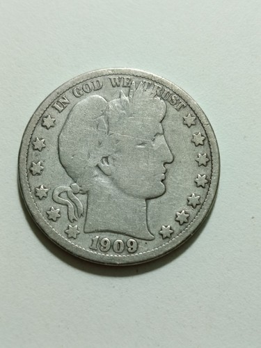 Mezzo dollaro argento 1909 - mezzo,