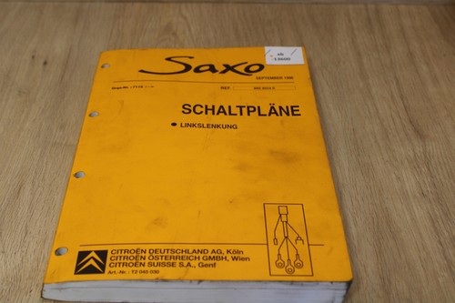 Schema elettrico citroen saxo - schema,