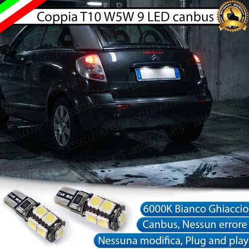 Coppia luci targa - luci, led