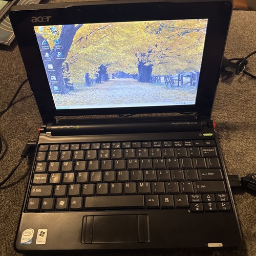 Netbook acer aspire one zg5 - aspire,