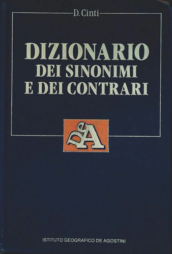 Dizionario dei sinonimi - e,