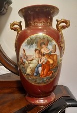 Vaso In Porcellana Francese