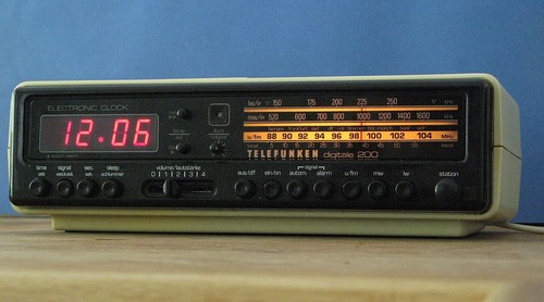 Radiosveglia telefunken - radiosveglia, "telefunken