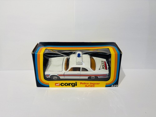 Corgi 429 police jaguar - corgi,