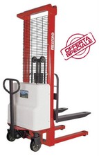 Sollevatore carrello elettrico trazione manuale transpallet 1000 kg h 3 metri