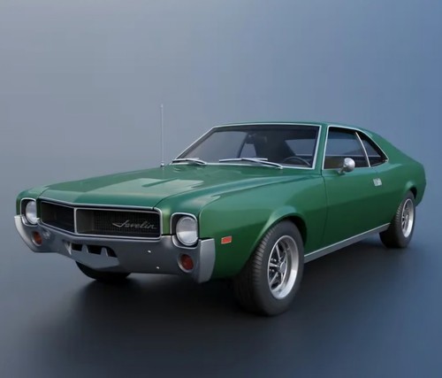 Amc javelin 1968 kit modellino - javelin,