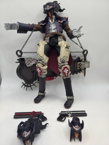Kaiyodo gungrave action - gungrave, 8"