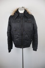 FAY GIUBBINO IMBOTTITO UOMO Tg L MAN CASUAL VINTAGE JACKET CON CAPPUCCIO