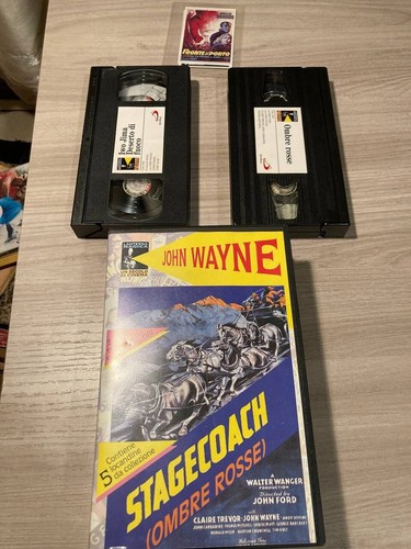 Cofanetto vhs john wayne - cofanetto,