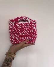 Borsa fatta a mano, uncinetto, clutch bag