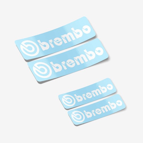 Logo adesivo pinza freno