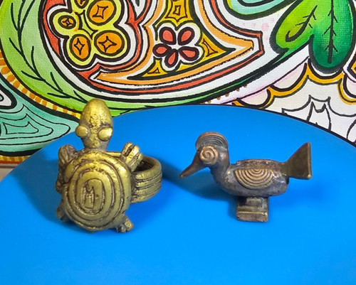 Anello tartaruga bronzo
