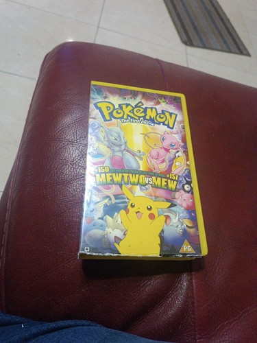 Vhs pokemon film - pokemon, mewtwo