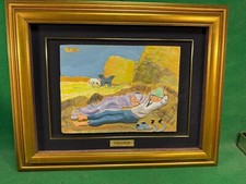 quadro dipinto in rilievo prova d'autore riproduzione van gogh