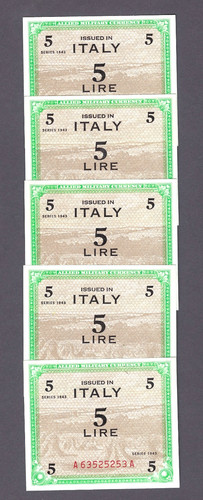 Allied military currency - allied,