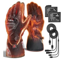 Guanti Riscaldanti Unisex A Batteria Taglia L , Moto , Sport , Ecc