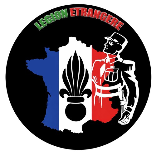 Autocollant légion - autocollant,