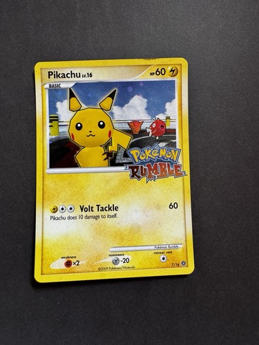 Pikachu pokémon rumble - pikachu,
