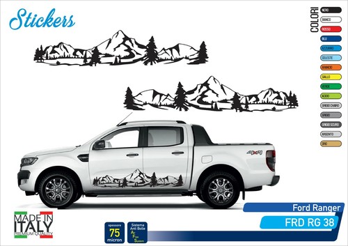 Adesivi 4x4 ranger sportelli - adesivi,