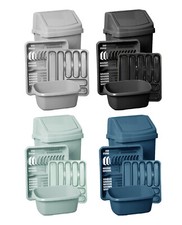 Pattumiera a battente 50L