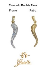 Ciondolo Corno in ORO GIALLO