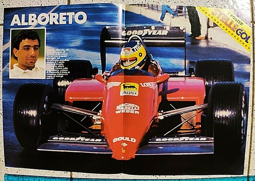 Poster michele alboreto - poster,