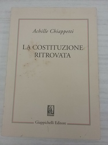Libro costituzione - libro, la
