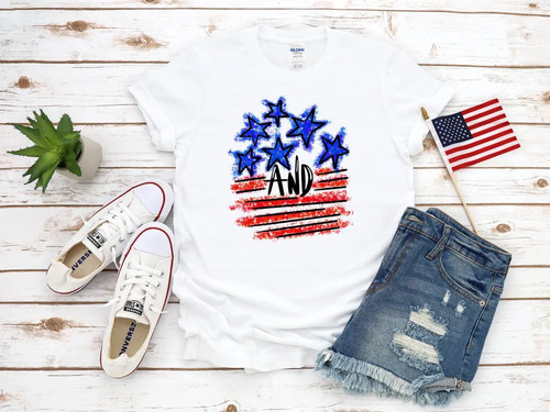 Shirt unisex america stars - t-shirt,