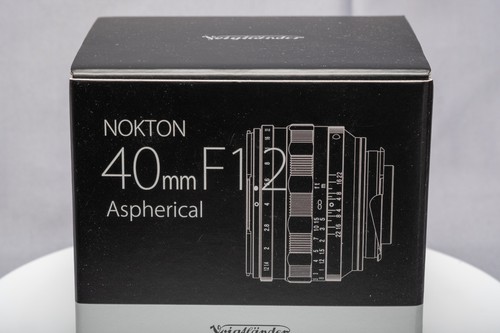 Voigtlander nokton 1 2 - 40, mm