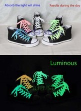 Lotti Lacci per Scarpe Runner Piatti Riflettenti Sicurezza Luminosi Corde per Lacci per Scarpe