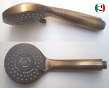 DOCCETTA DOCCIA ANTICALCARE MULTI-JET IDROMASSAGGIO 5 FUNZIONI BRONZATO - BRONZO