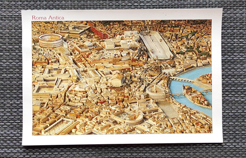 Cartolina roma antica - roma, epoca