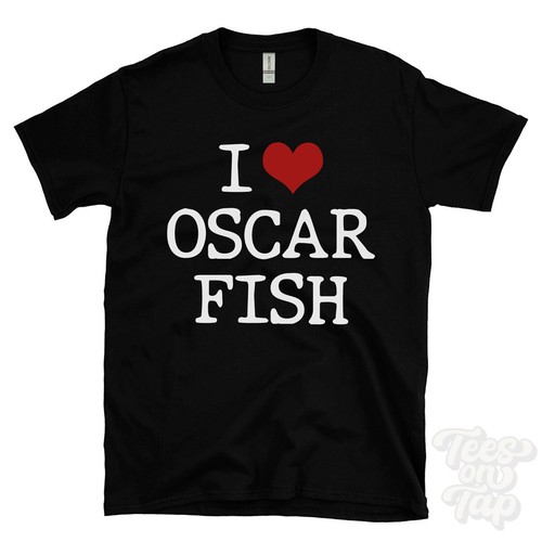 Shirt love oscar fish - oscar,
