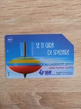 Scheda Carta Telefonica Se Ti Gira Di Rara Sip Telecom Italia Tiratura Limitata