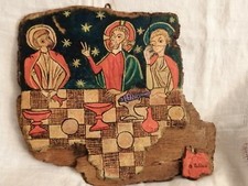 "Last Supper" oil on table