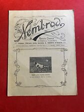 NEMBROD 19-12-1925 Rivista n. 51 CINOFILA CANI CACCIA Setter inglese