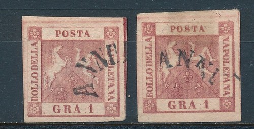1858 antichi stati napoli - antichi,