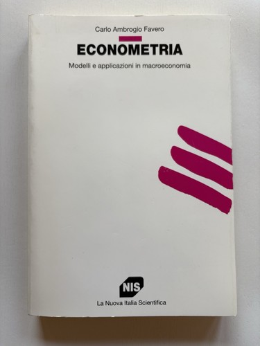 Econometria carlo ambrogio - econometria,
