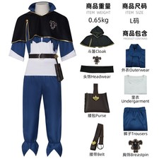 Costume cosplay uomo